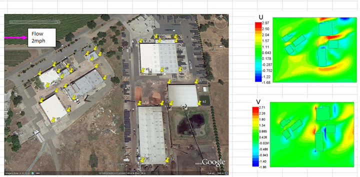 Modeling the Movement of Fugitive Dust from a Soil Blending Facility